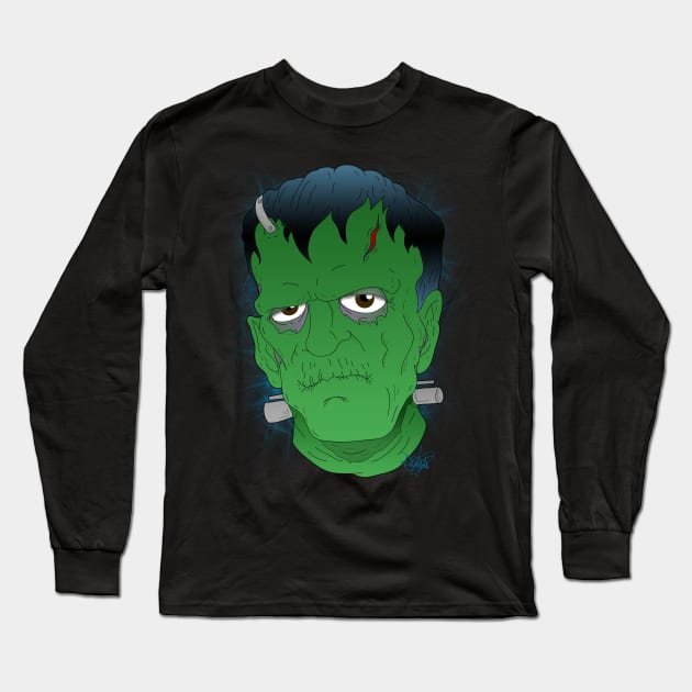 It's Fronk'en'steen! Long Sleeve T-Shirt by schockgraphics